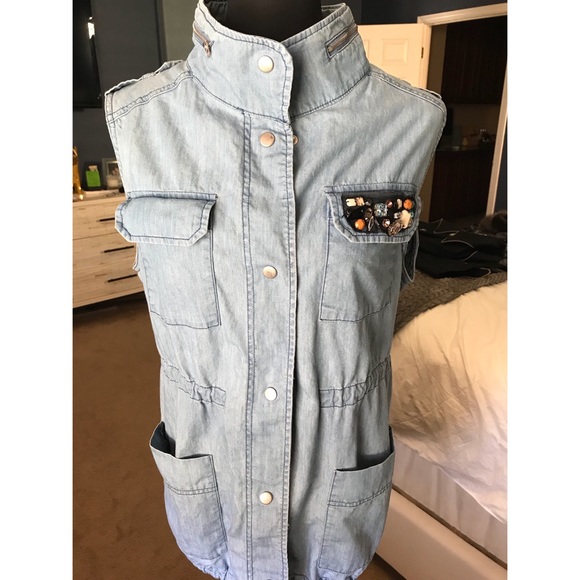 Denim Vest - Picture 2 of 5